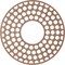 Ekena Millwork Fink Wood Fretwork Pierced Ceiling Medallion, Wood (Paint Grade), 26"OD x 9 1/2"ID x 3/8"T CMWP26X26X0375FFMF - alternate 3